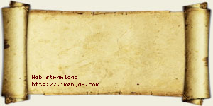 Jelisava Ković vizit kartica